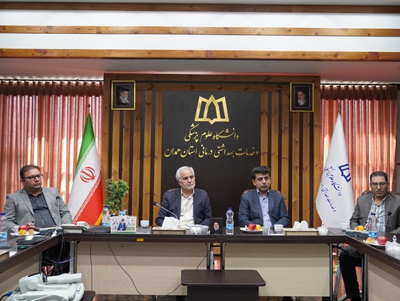 دیدار اعضای سازمان نظام پرستاری همدان با سرپرست دانشگاه علوم پزشکی همدان 