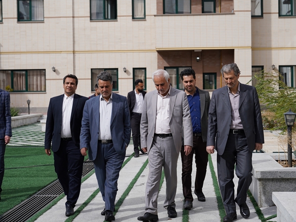 گزارش تصویری بازدید معاون فرهنگی و دانشجویی وزارت بهداشت از خوابگاه‌های دانشگاه علوم پزشکی همدان 