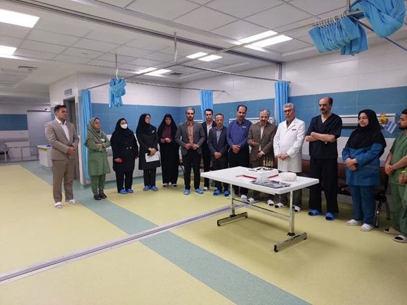 مراسم جشن هزارمین عمل جراحی موفق در بیمارستان کودکان اکباتان