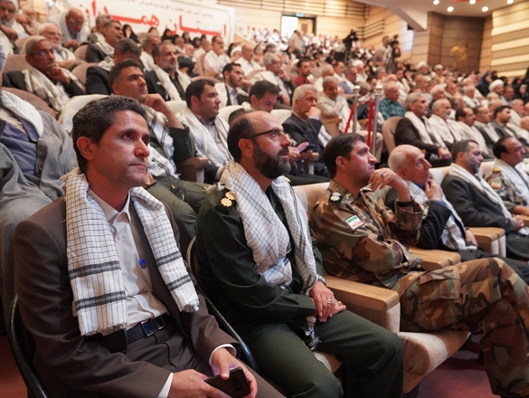  گزارش تصویری پنجمین آیین ملی تکریم ایثارگران پیشکسوت