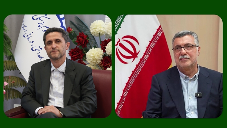 قدردانی دکتر ظفرقندی وزیر بهداشت از خدمات و زحمات دکتر مجذوبی در طی تصدی ریاست دانشگاه 