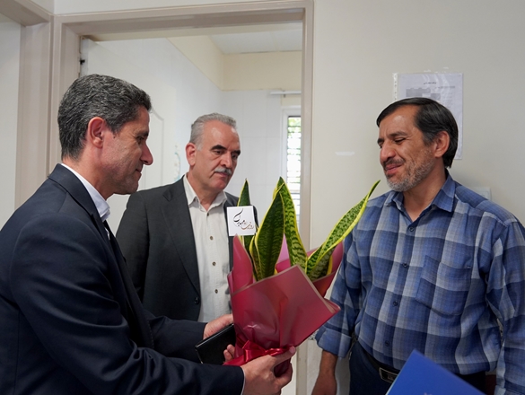گزارش تصویری تبریک روز بهورز توسط ریاست دانشگاه