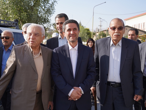  گزارش تصویری بازدید ریاست دانشگاه از روند پیشرفت مهمانسرای بعثت