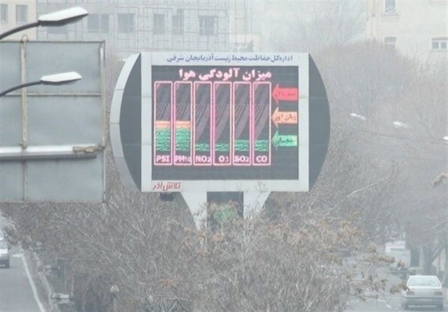 هوای همدان برای همه گروه‌ها ناسالم است