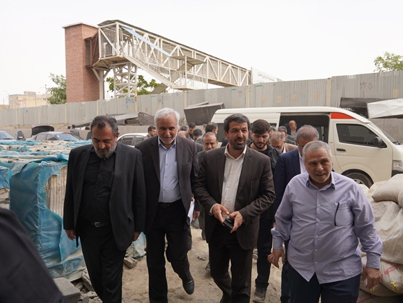 گزارش تصویری بازدید سردار مولوی بازرس ویژه رییس جمهور از مرکز ساخت مرکز جامع سرطان