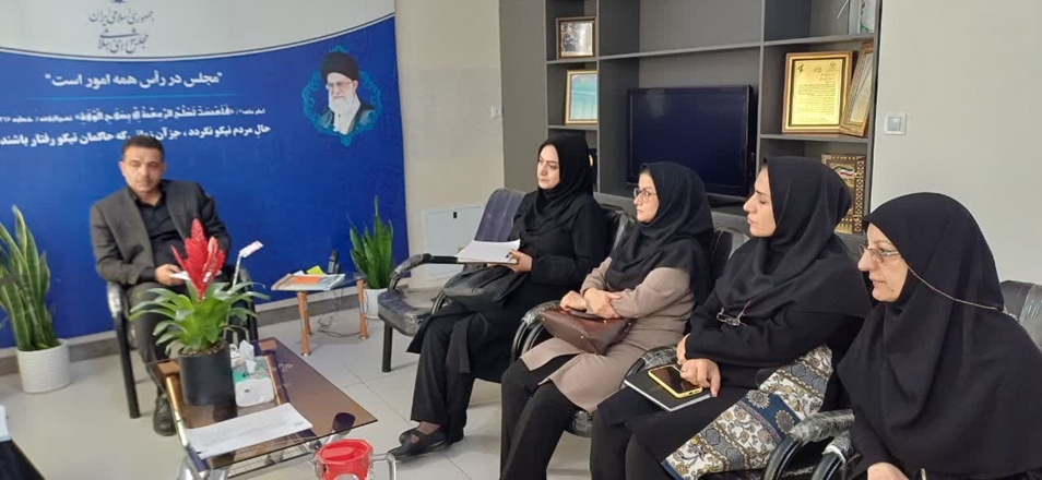 دیدار اعضای انجمن علمی مامایی با نماینده مردم همدان در مجلس شورای اسلامی
