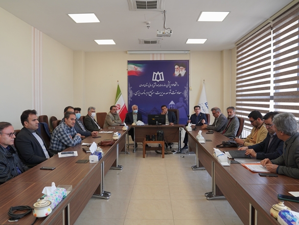 گزارش تصویری جلسه هیات رییسه دانشگاه با صوفی همدان   با نماینده مجلس 