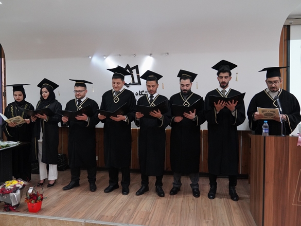 آیین فارغ‌التحصیلی دانشجویان بین‌الملل در رشته پرستاری دانشگاه علوم پزشکی همدان