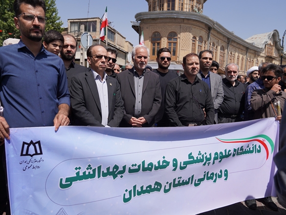گزارش تصویری حضور خانواده بزرگ دانشگاه علوم پزشکی در مراسم تشییع پیکر سپهبد علی شادمانی