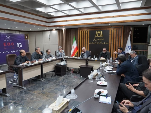 برگزاری هشتمین جلسه مدیریت بحران در دانشگاه علوم پزشکی همدان