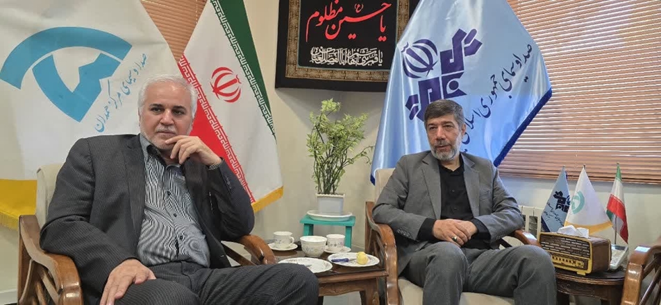 گزارش تصویری دیدار رئیس دانشگاه علوم پزشکی همدان با مدیر کل صدا و سیمای مرکز همدان