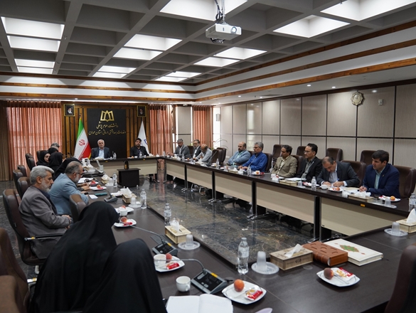 کمیسیون سلامت و تغذیه استان باحضور رییس دانشگاه ومدیران دستگاه های اجرایی