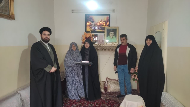 دیدار مدیر امور شاهد و ایثارگران با خانواده‌های ایثارگر دانشگاه به مناسبت روز شهید 