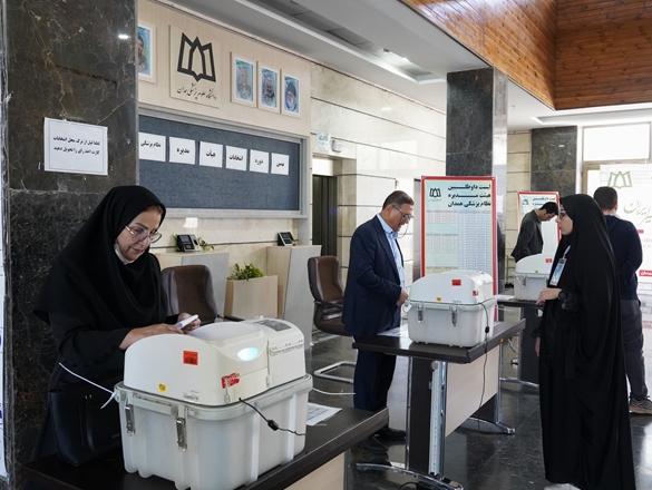 گزارش تصویری نهمین دوره انتخابات هیئت مدیره های  نظام پزشکی شهرستان همدان  
