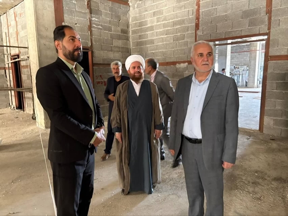 بازدید رئیس دانشگاه علوم پزشکی همدان از پروژه‌ اورژانس بیمارستان کبودراهنگ