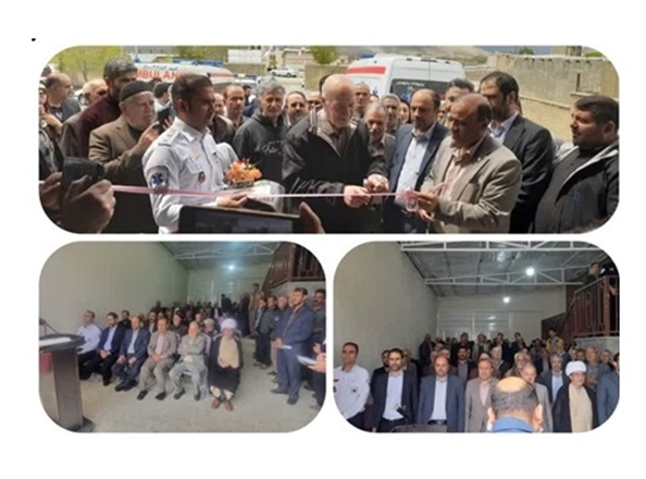 افتتاح پایگاه اورژانس جاده‌ای جوزان شهرستان ملایر