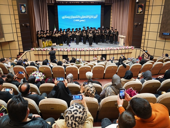 گزارش تصویری آیین فارغ التحصیلی دانشجویان پرستاری ورودی سال1400