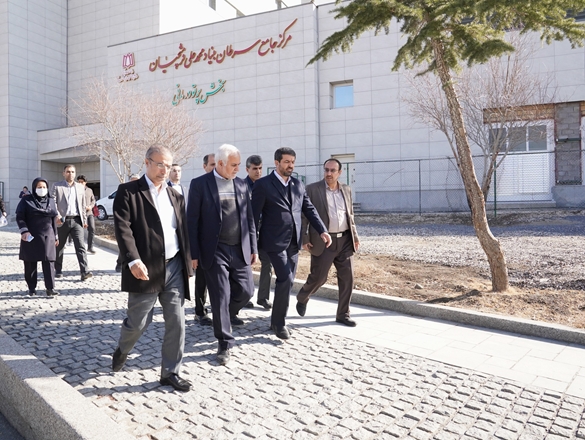 گزارش تصویری بازدید استاندار ورییس دانشگاه از مرکز جامع سرطان15