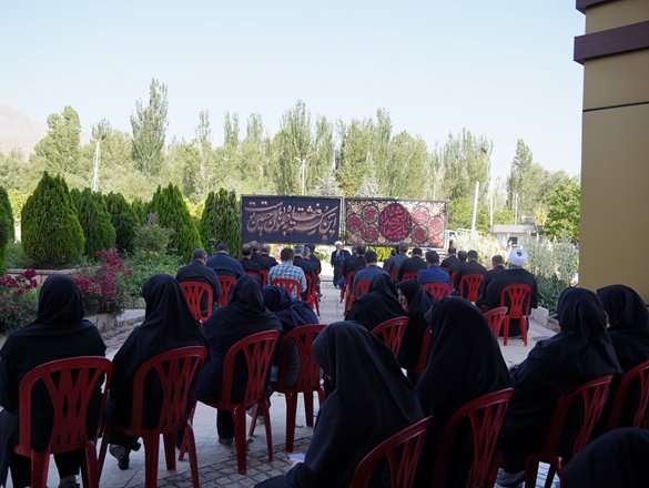 گزارش تصویری مراسم زیارت عاشورا دانشگاه