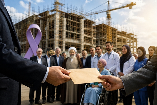 اهدای ۷ میلیارد ریالی خیّر نیک‌اندیش در راستای تکمیل بیمارستان تخصصی سرطان همدان