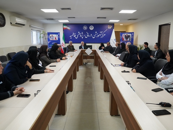  گزارش تصویری تکریم ومعارفه رییس بیمارستان فاطمیه