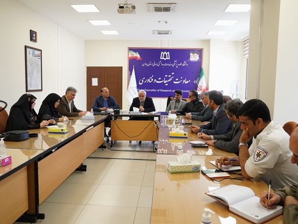 گزارش تصویری جلسه ستاد بحران دانشگاه علوم پزشکی 