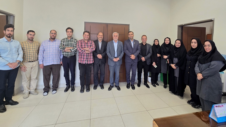 گزارش تصویری تبریک رییس دانشگاه به همکاران روابط عمومی