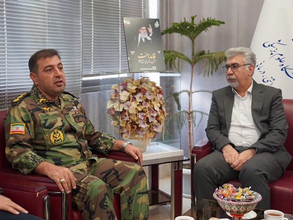 گزارش تصویری دیدار با فرمانده تیپ زرهی316شهید قهرمان