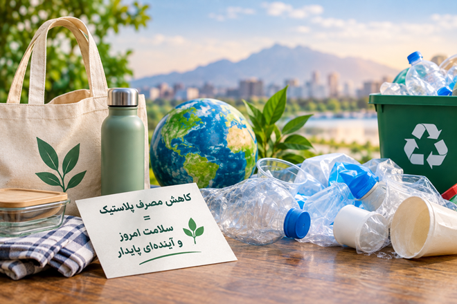 کاهش مصرف پلاستیک، مسئولیتی جمعی برای حفظ سلامت و محیط زیست است