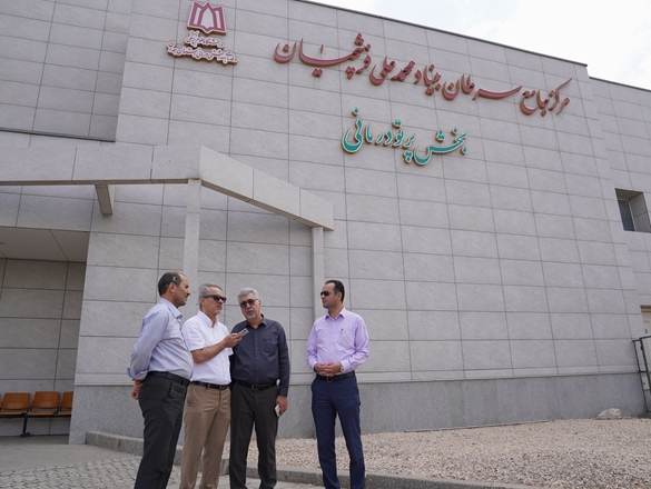 گزارش تصویری بازدید از پرتو درمانی بیمارستان سرطان