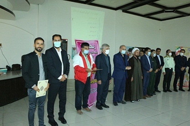 تجلیل و قدردانی از بهورزان شبکه بهداشت و درمان کبودراهنگ