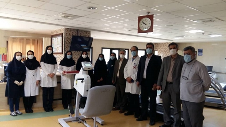 بزرگداشت روز فیزیوتراپی در مرکز آموزشی درمانی قلب و عروق فرشچیان