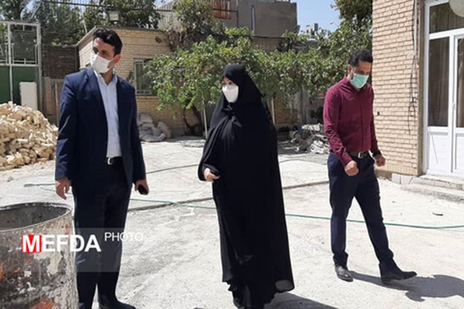 بازدید معاون فرهنگی و دانشجویی دانشگاه علوم پزشکی همدان از پروژه‌های خوابگاهی دانش و اندیشه