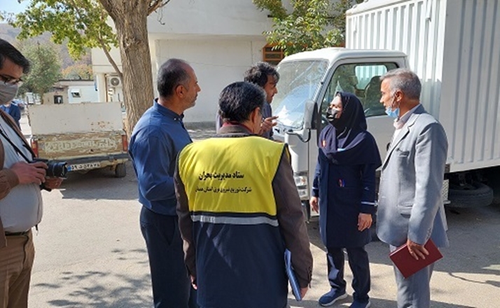 برگزاری مانور پدافند غیرعامل قطع برق در مرکز آموزشی درمانی شهید بهشتی