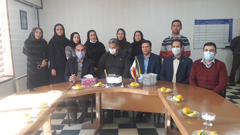 برگزاری مراسم روز حسابدار در شبکه بهداشت و درمان شهرستان ملایر