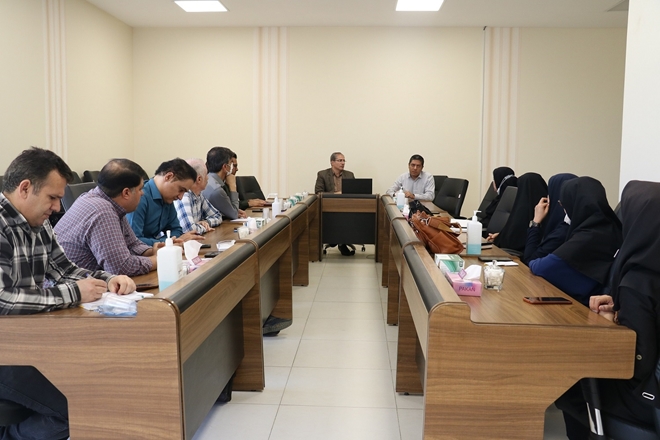 جلسه رفع ابهامات سامانه کسری در حوزه رادیولوژی استان برگزار شد