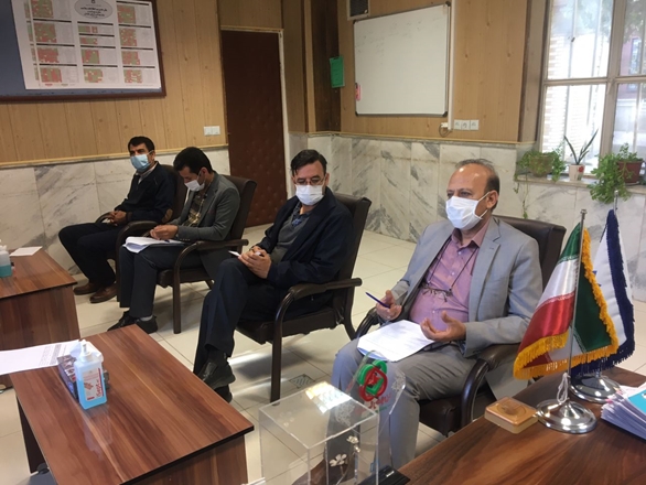 جلسه هماهنگی افزایش پوشش واکسیناسیون کرونا برای مقاطع ابتدایی فامنین
