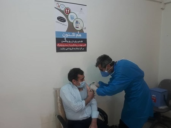 تغییر محل پایگاه تجمیعی واکسیناسیون کرونا در نهاوند