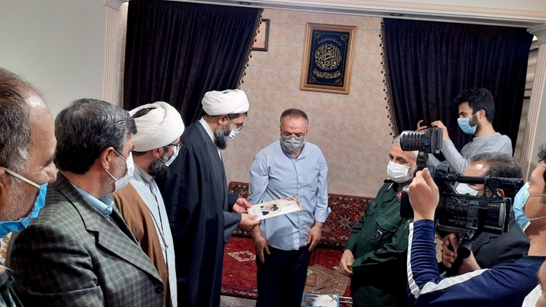 دیدار سرپرست دانشگاه با خانواده سردار بی‌نشان کردستان