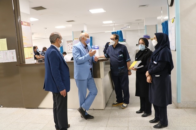 ممیزی اعتباربخشی در مجتمع آموزشی درمانی بعثت