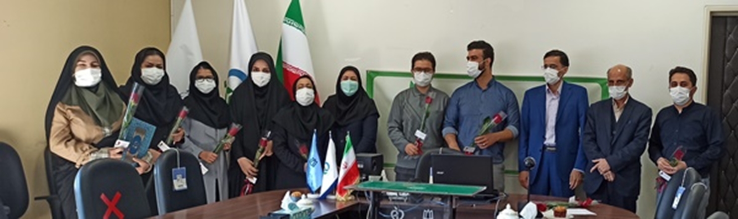 مراسم روز مهندس در معاونت غذا و داروی دانشگاه علوم پزشکی