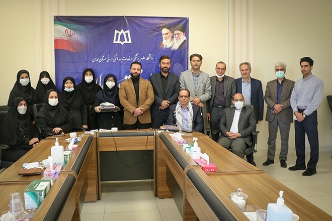 مراسم تجلیل از ایثارگران معاون درمان برگزار شد