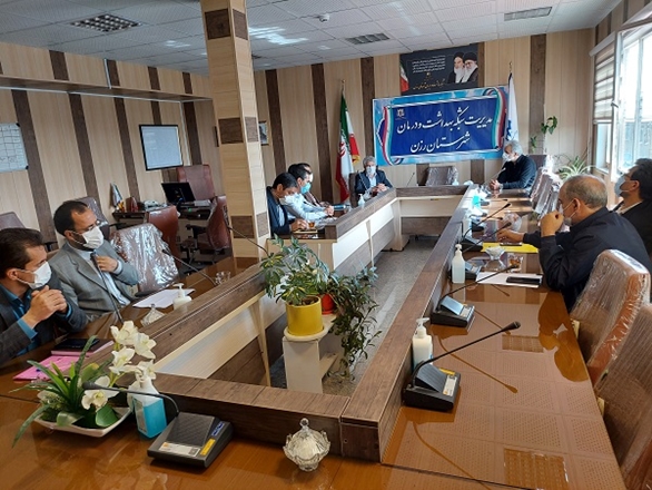 بازدید دوره‌ای مدیریت و تیم بازرسی دانشگاه علوم پزشکی همدان از شبکه بهداشت و درمان شهرستان رزن