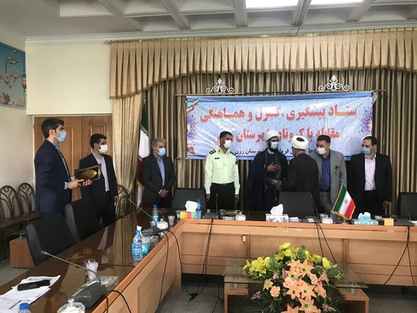 از نیروهای جهادگر حوزه سلامت در شهرستان رزن تجلیل بعمل آمد