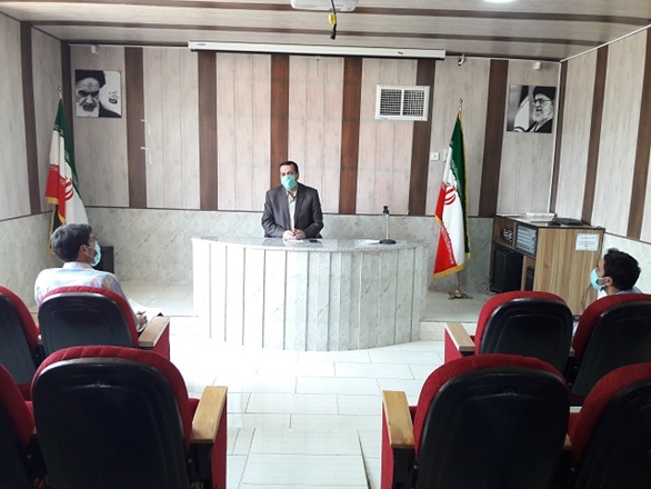 دیدار ریاست دانشکده پرستاری نهاوند با دانشجویان جدید