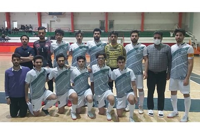 راهیابی تیم فوتسال دانشجویان دانشگاه به مسابقات نهایی دانشگاه های علوم پزشکی کشور