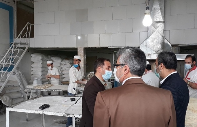 نظارت فرماندار شهرستان همدان بر اجرای طرح سلامت نوروز