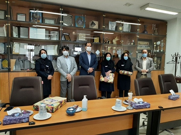 تقدیر از کارشناسان بهبود کیفیت در مجتمع آموزشی درمانی بعثت