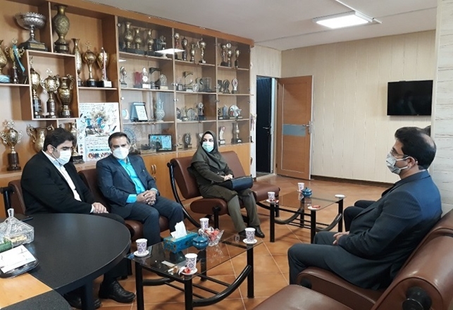 قدردانی رئیس مرکز بهداشت شهرستان همدان از مدیرکل اداره ورزش و جوانان استان همدان