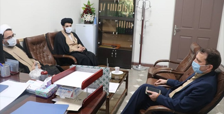 حضور مسئول نهاد نمایندگی مقام معظم رهبری دانشگاه علوم پزشکی همدان در مرکز آموزشی درمانی سینا فرشچیان